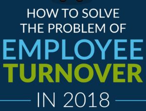 how to solve employee turnover infographic cover
