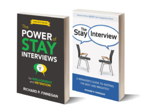 dick finnegan books on stay interviews new covers